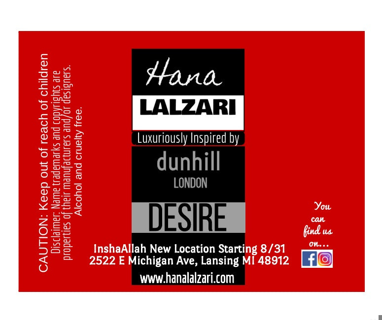 DESIRE - Label Design