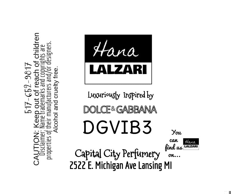 DGVIB3 - Label Design