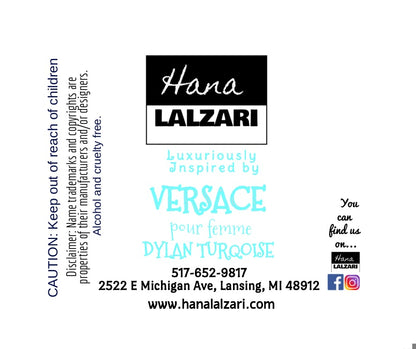 DYLAN TURQOISE - Label Design