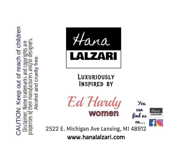 ED HARDY WOMEN - Label Design