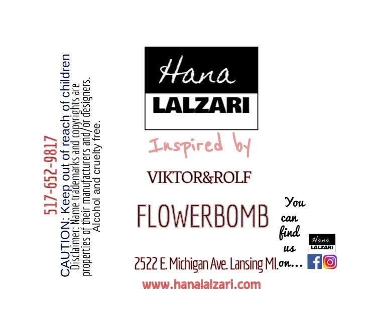 FLOWERBOMB - Label Design