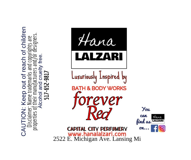 FOREVER RED - Label Design
