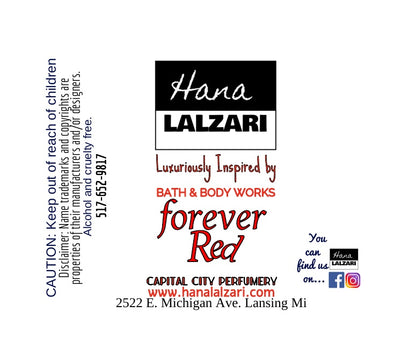 FOREVER RED - Label Design