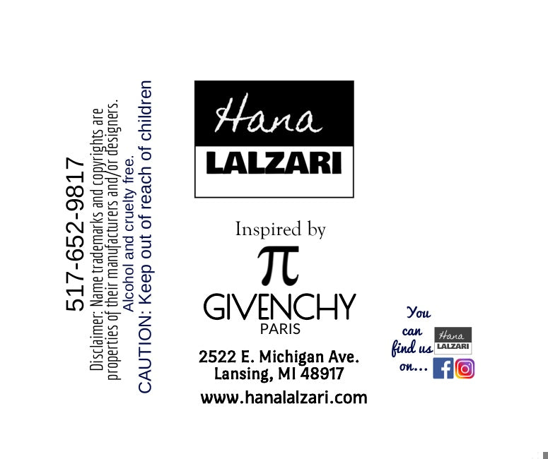 GIVENCHY PI - Label Design