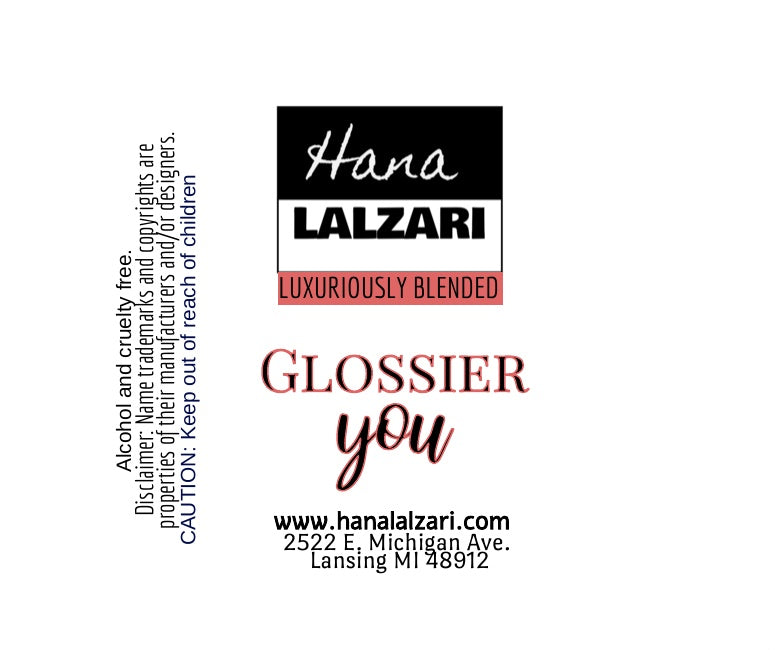 GLOSSIER YOU - Label Design