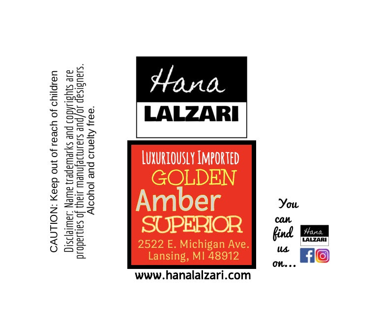 GOLDEN AMBER SUPERIOR - Label Design