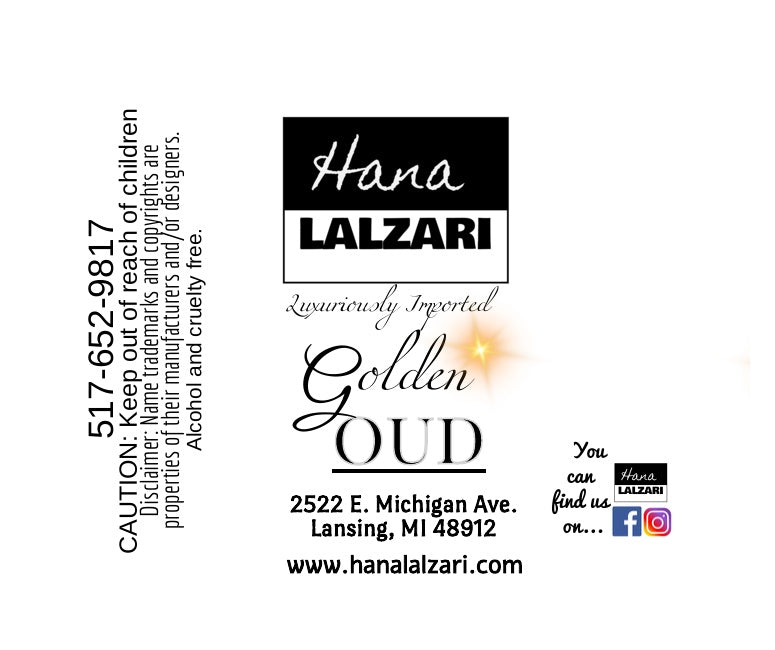 GOLDEN OUD - Label Design