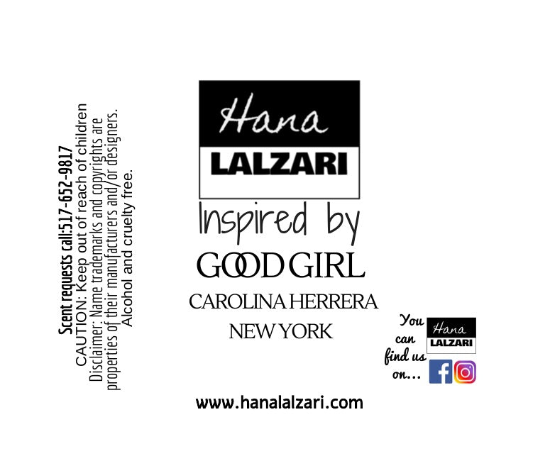 GOOD GIRL BLUSH - Label Design