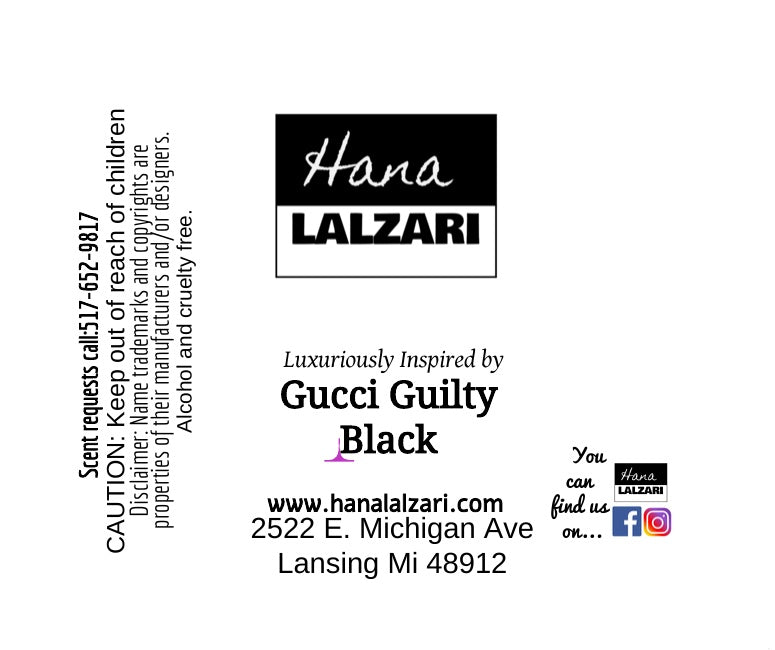 GUCCI GUILTY - Label Design