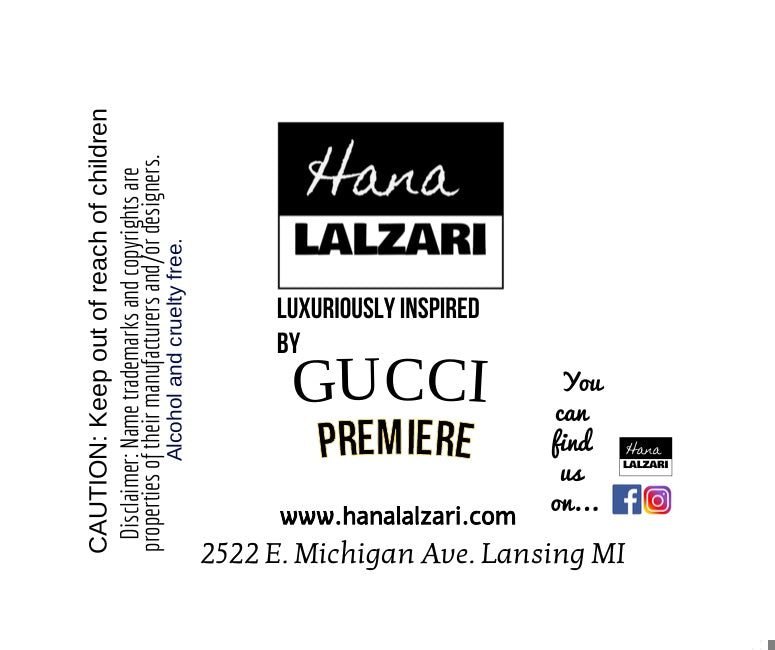 GUCCI PREMIERE - Label Design