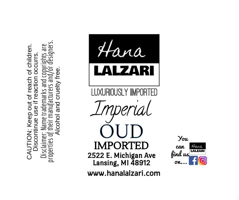 IMPERIAL OUD - Label Design