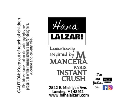 INSTANT CRUSH - Label Design