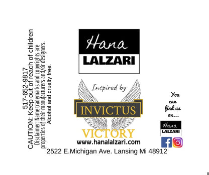 INVICTUS VICTORY - Label Design