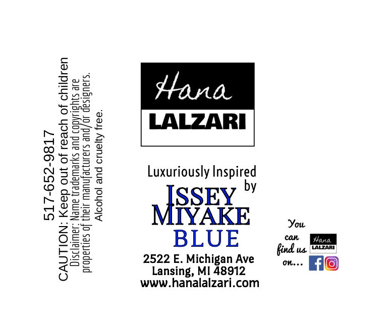 ISSEY MIYAKE BLUE - Label Design