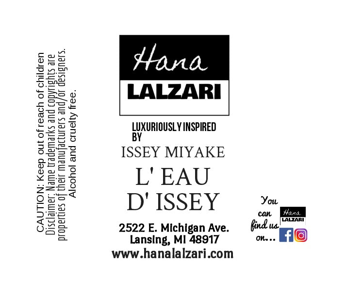 Luxuriously Inspired by Issey Miyake Le Sel Issey