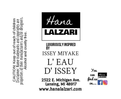 Luxuriously Inspired by Issey Miyake Le Sel Issey