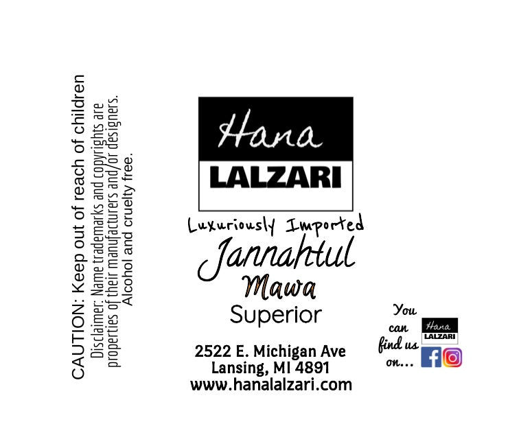 JANNAHTUL MAWA SUPERIOR - Label Design