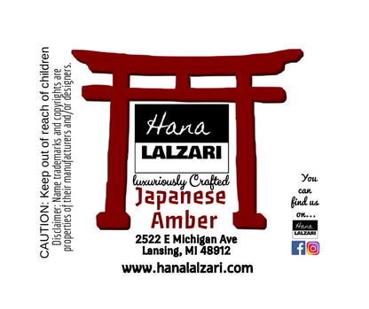 JAPANESE AMBER - Label Design