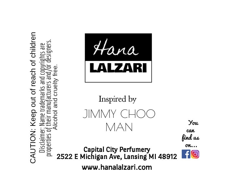 JIMMY CHOO MAN - Label Design