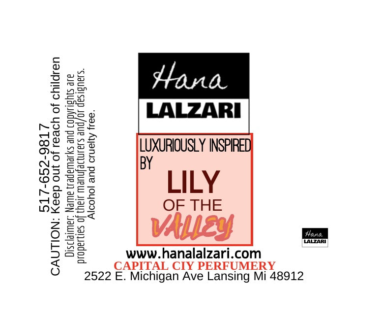 LILY OF THE VALLEY - Label Design