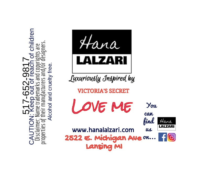 LOVE ME - Label Design