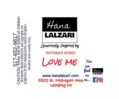 LOVE ME - Label Design