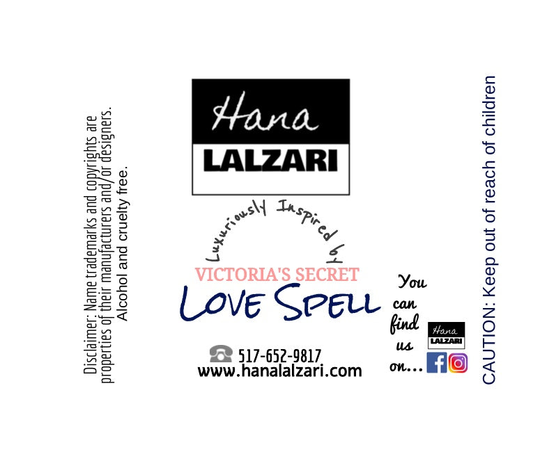 LOVE SPELL - Label Design