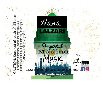 MADINA MUSK - Label Design