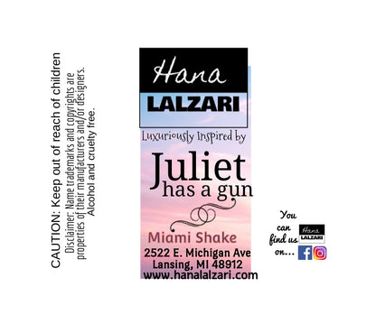 MIAMI SHAKE - Label Design