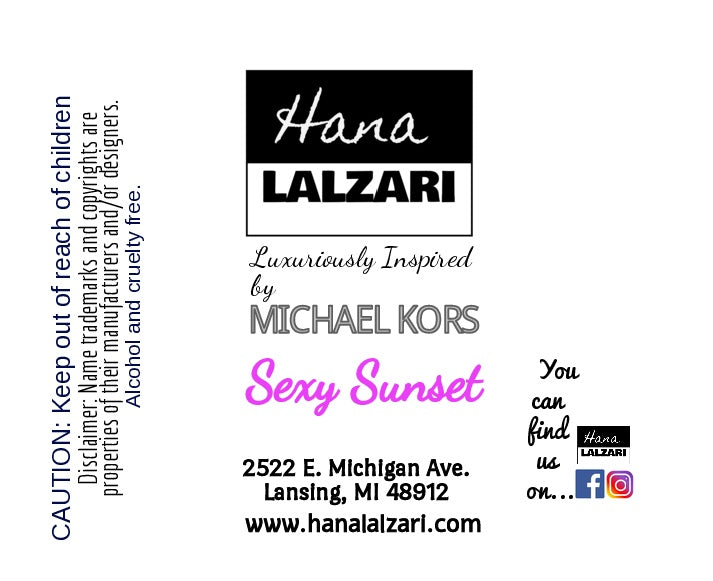 Luxuriously Inspired by Michael Kors Sexy Sunset