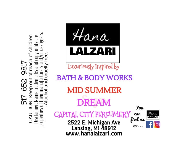 MID SUMMER DREAM - Label Design