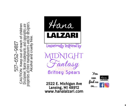MIDNIGHT FANTASY - Label Design