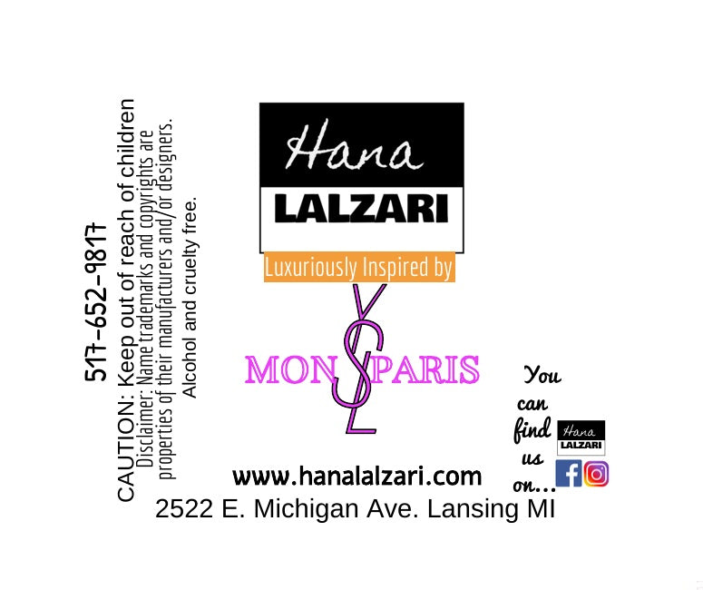 MON PARIS - Label Design