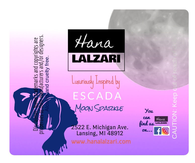 MOON SPARKLE - Label Design