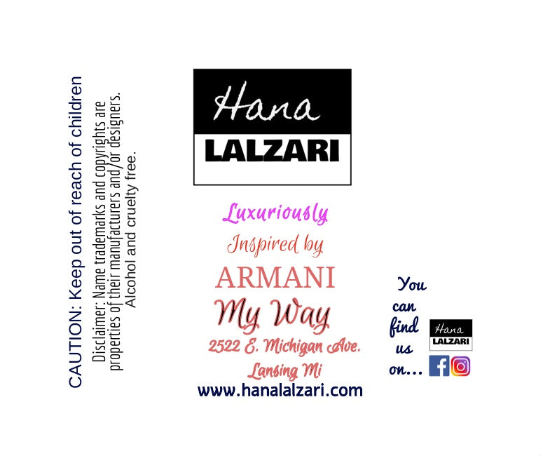 MY WAY - Label Design