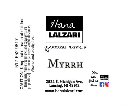 MYRRH - Label Design