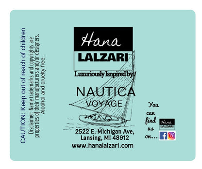 NAUTICA VOYAGE - Label Design