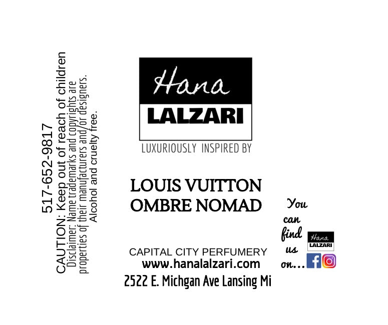 OMBRE NOMAD - Label Design
