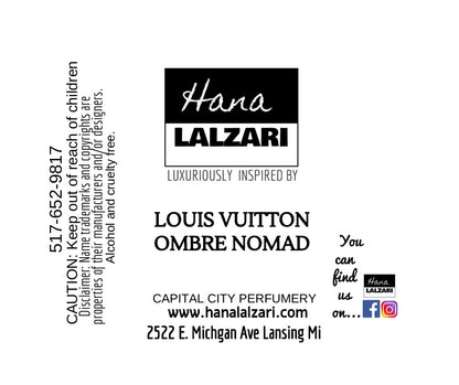 OMBRE NOMAD - Label Design