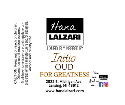 OUD FOR GREATNESS - Label Design