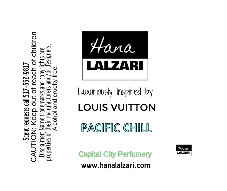 PACIFIC CHILL - Label Design