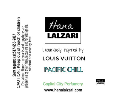 PACIFIC CHILL - Label Design