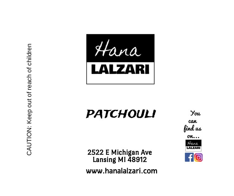 PATCHOULI - Label Design