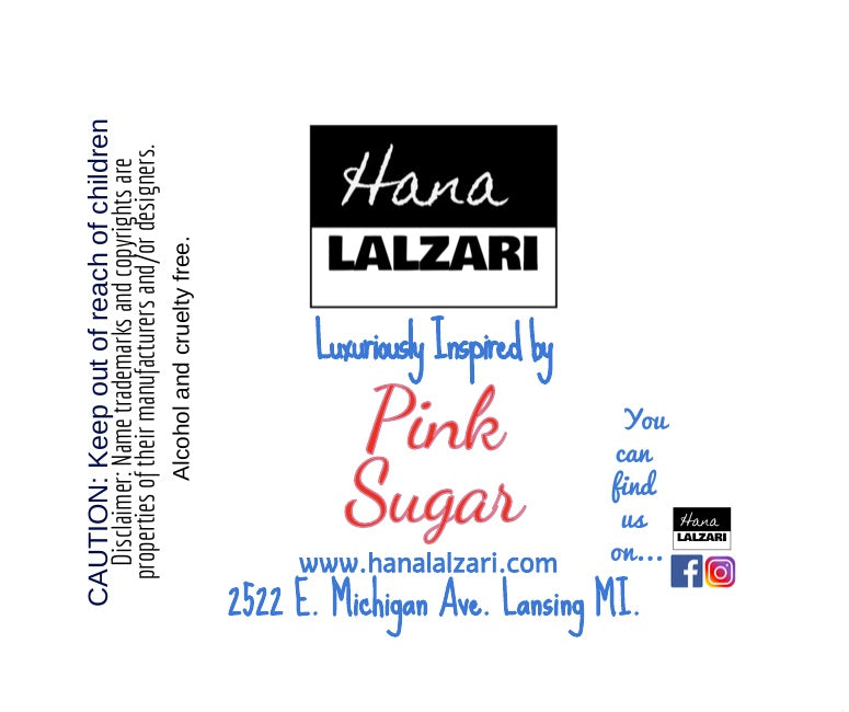 PINK SUGAR BERRY BLAST - Label Design