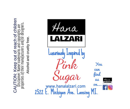 PINK SUGAR BERRY BLAST - Label Design