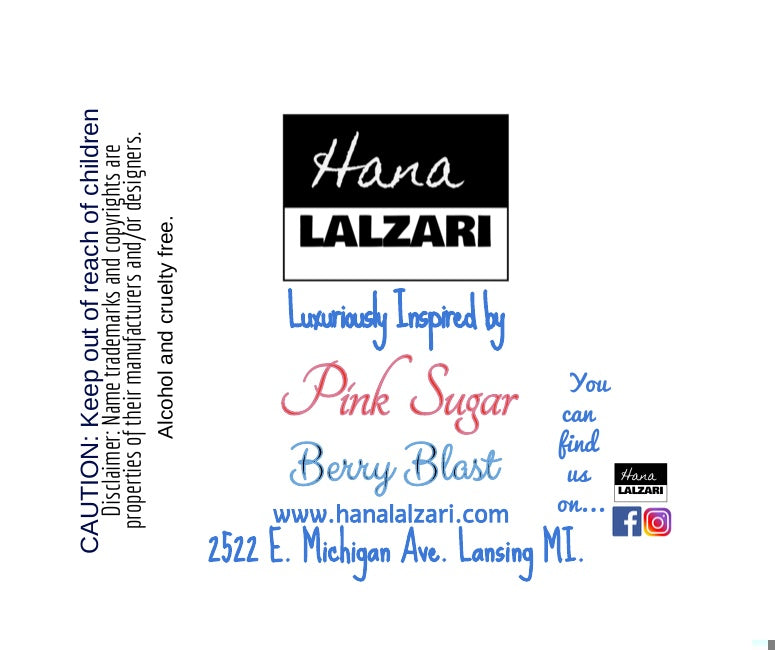 PINK SUGAR - Label Design