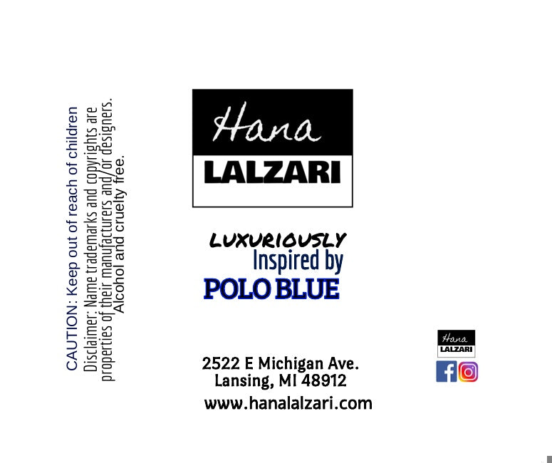 POLO BLUE - Label Design