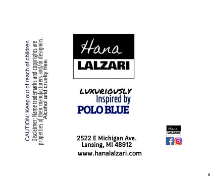 POLO BLUE - Label Design