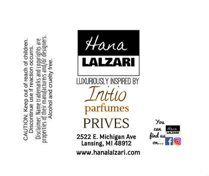 PRIVES - Label Design