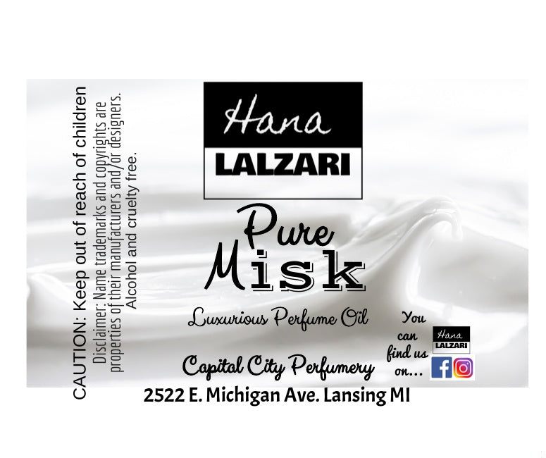 PURE MISK - Label Design